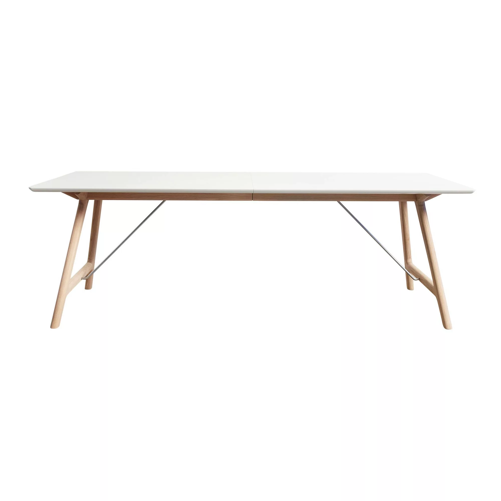 Andersen Furniture - T7 Esstisch ausziehbar - weiß/Tischplatte Laminat besc günstig online kaufen