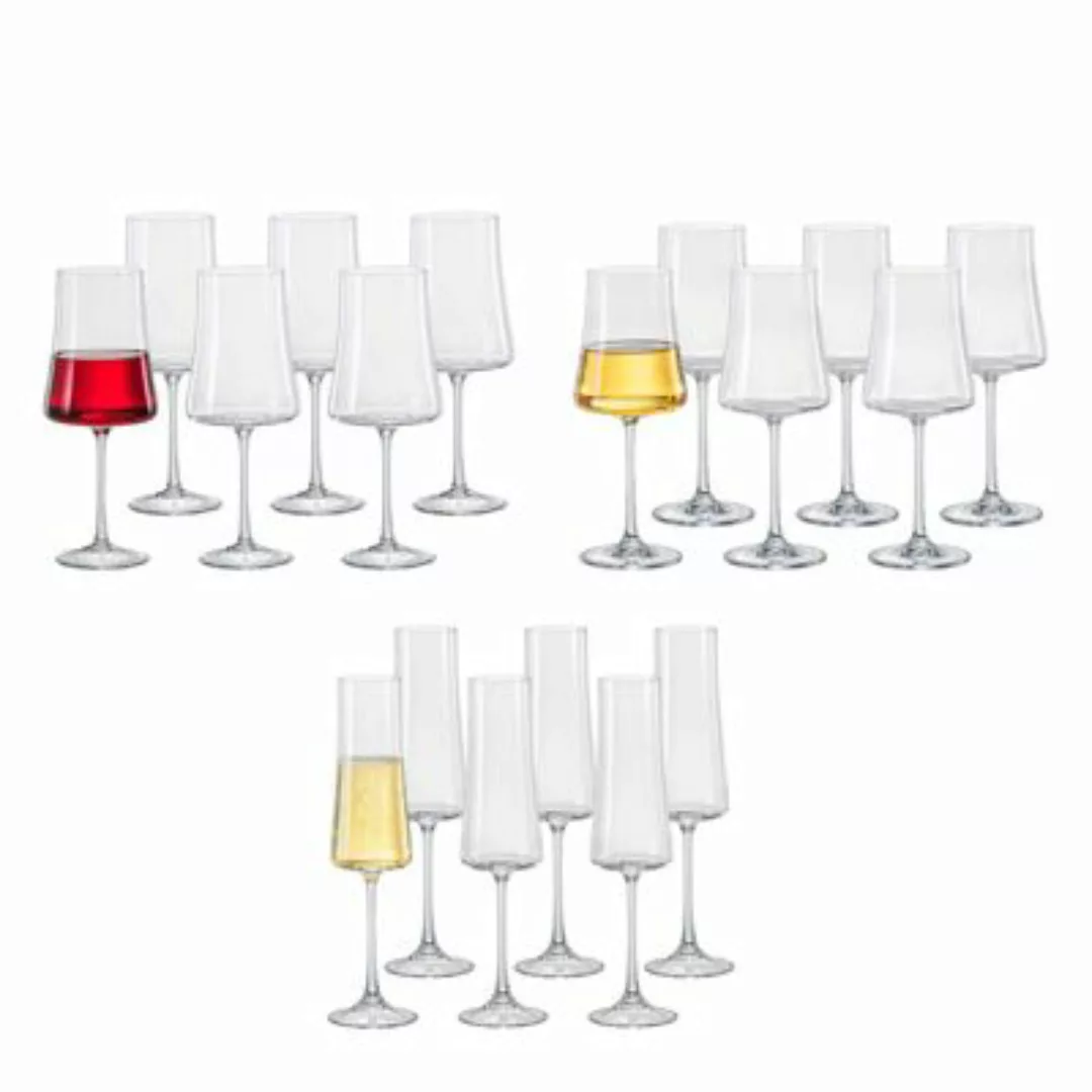BOHEMIA Selection XTRA Wein- und Sektgläser Set 18-teilig Trinkgläser trans günstig online kaufen