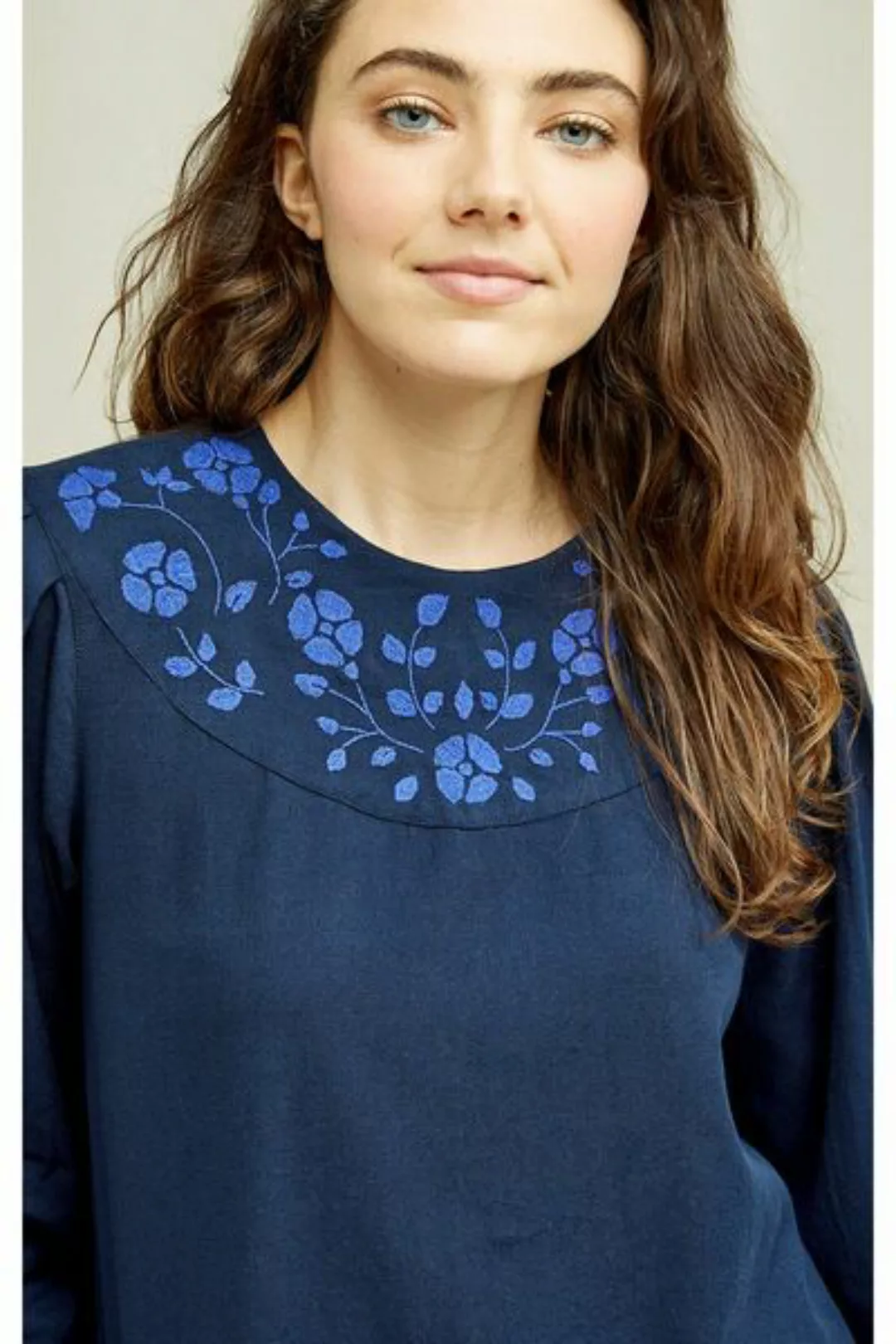 Bluse Keva Embroidered Top günstig online kaufen