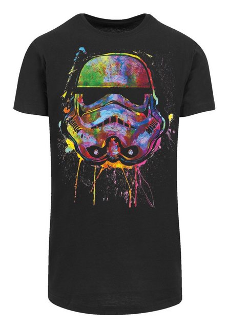F4NT4STIC T-Shirt PLUS SIZE Stormtrooper Paint Splats Print günstig online kaufen