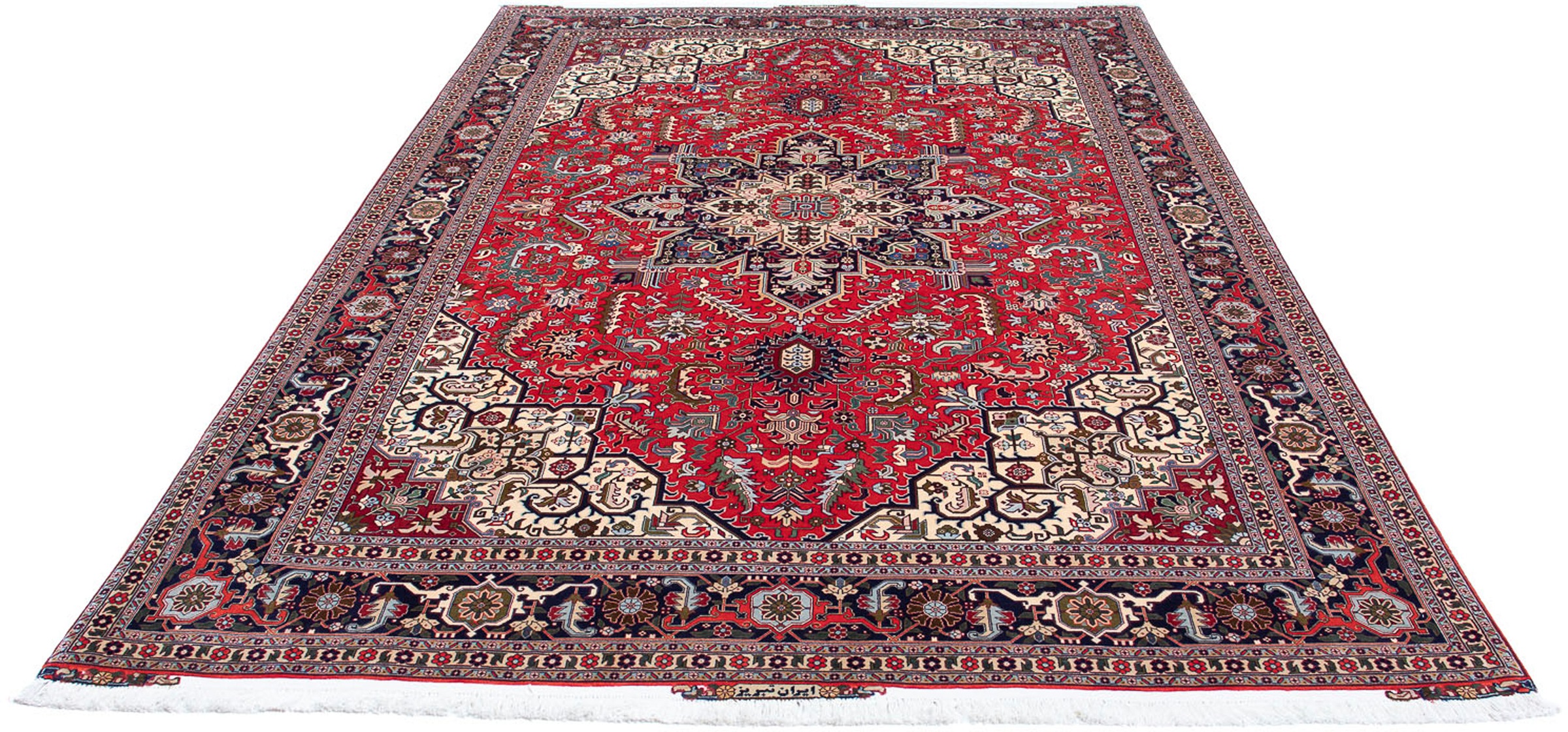 morgenland Orientteppich »Perser - Täbriz - Royal - 302 x 202 cm - rot«, re günstig online kaufen