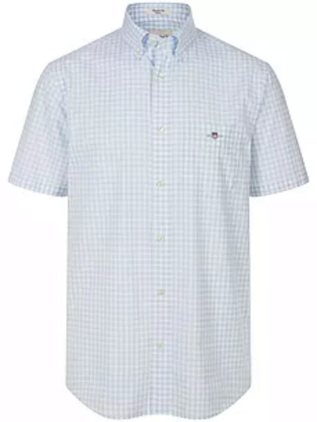 Vichy-Karohemd Button-down-­Kragen GANT blau günstig online kaufen