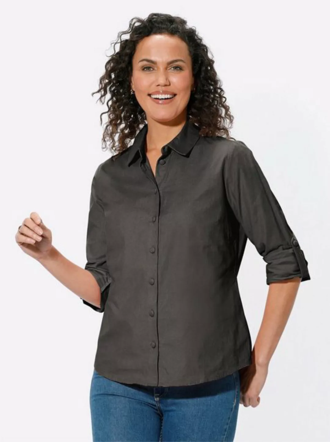 Witt Klassische Bluse Cord-Bluse günstig online kaufen