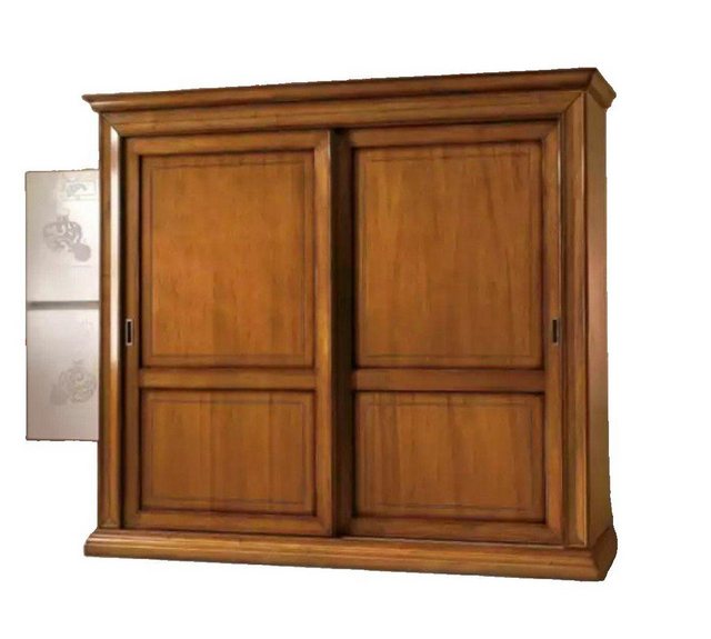 JVmoebel Kleiderschrank Brauner Klassischer Luxus Kleiderschrank Schlafzimm günstig online kaufen