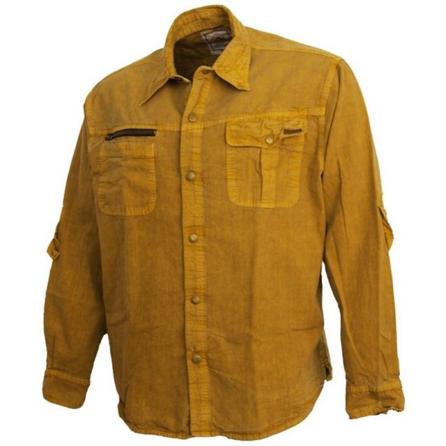 Scippis Langarmhemd Broome Outdoorhemd Funktionshemd aus Canvas günstig online kaufen