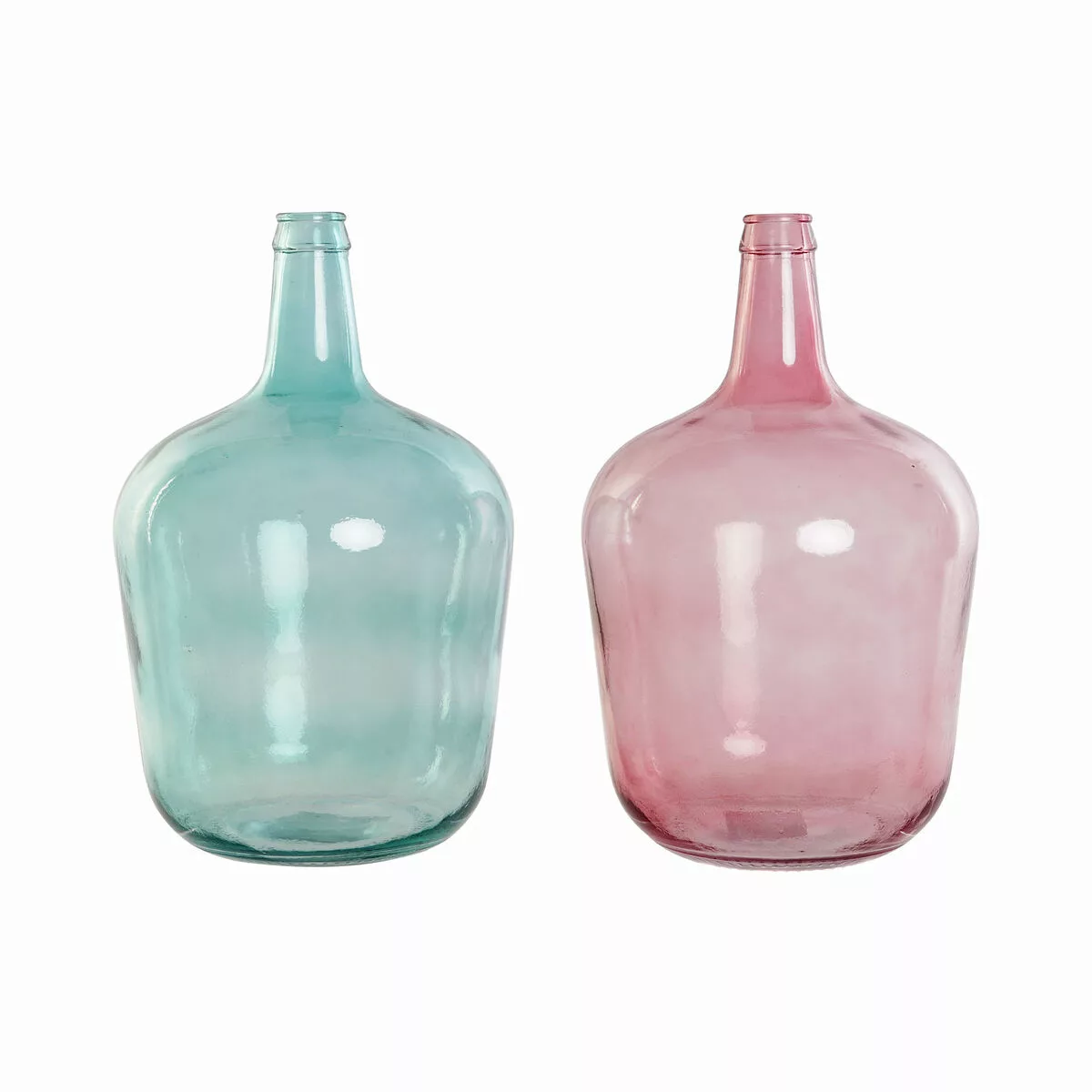 Vase Dkd Home Decor Rosa Grün Verre Trempé 25 X 25 X 40 Cm (2 Stück) günstig online kaufen