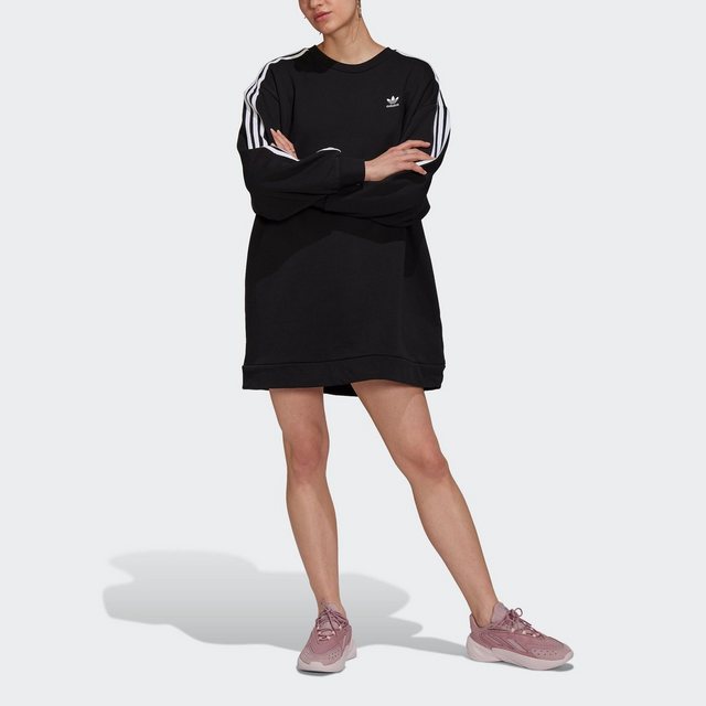 adidas Originals Shirtkleid ADICOLOR CLASSICS LONG SLEEVE SWEATKLEID (1-tlg günstig online kaufen