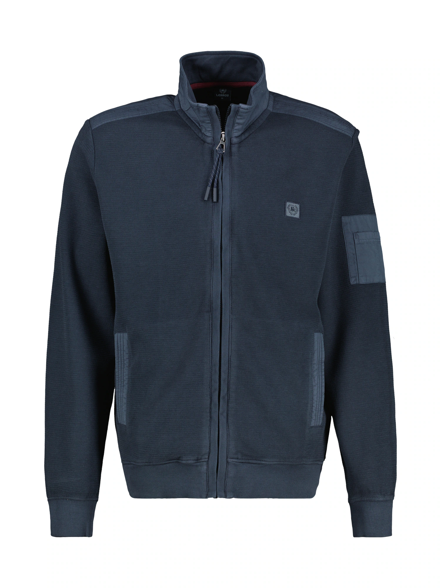 LERROS Sweatjacke mit Logo Stickerei günstig online kaufen