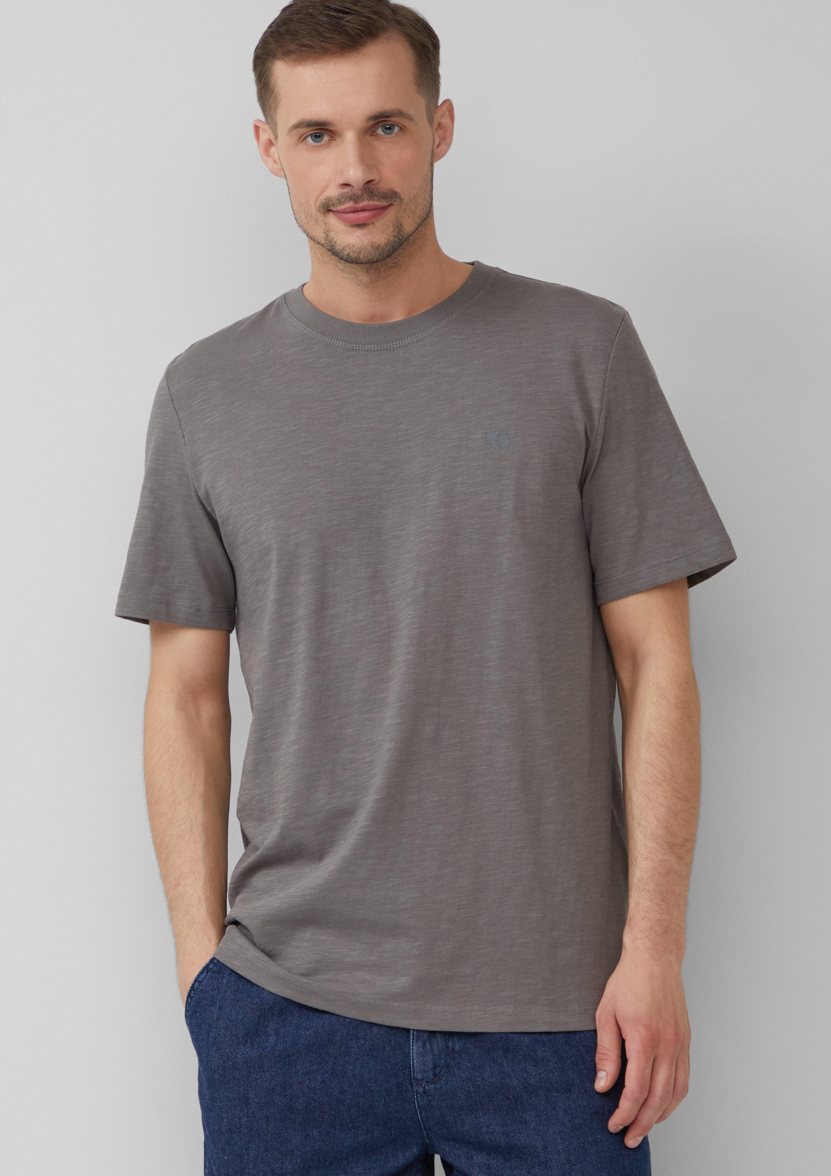 s.Oliver Kurzarmshirt Luftiges T-Shirt mit V-Ausschnitt günstig online kaufen