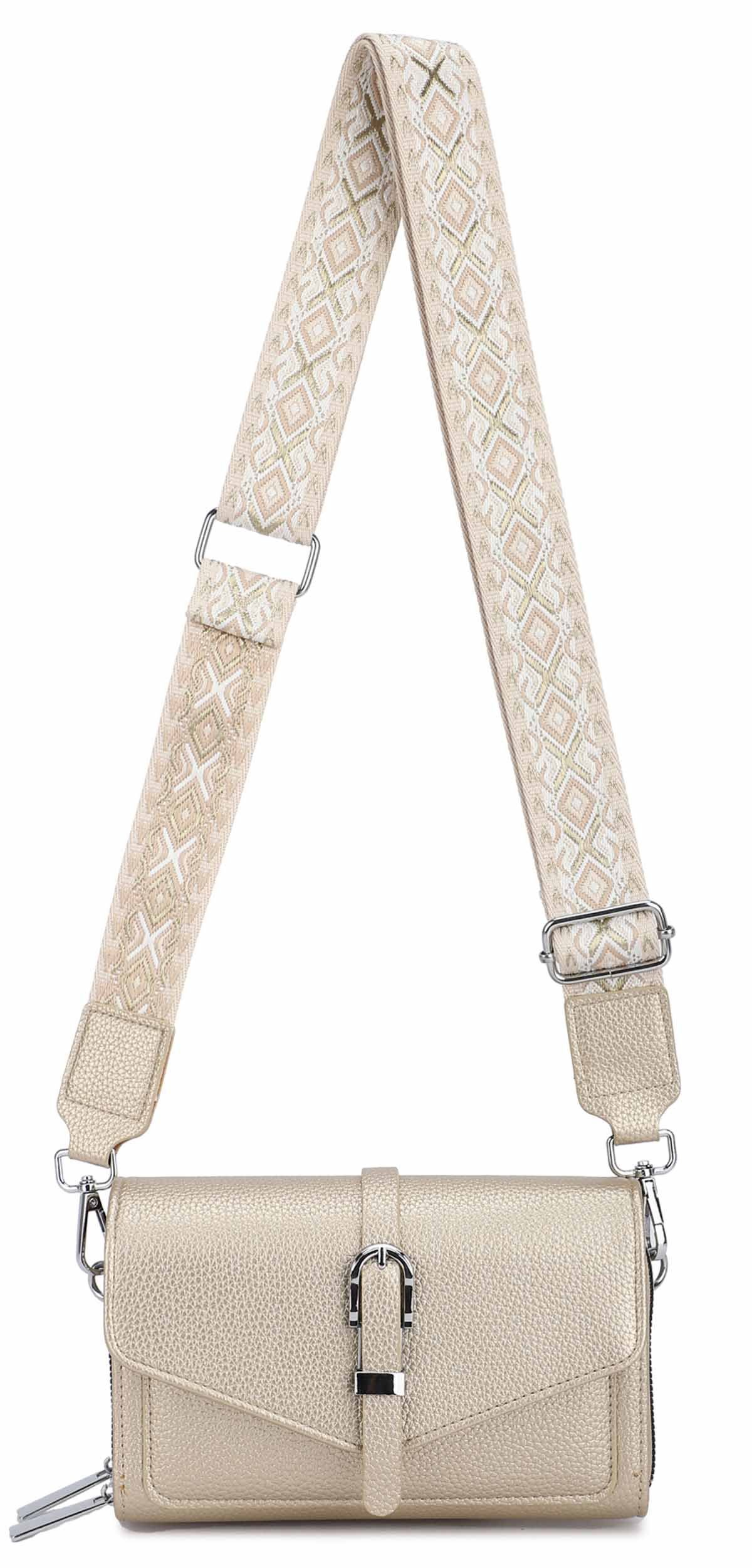 ITALYSHOP24 Schultertasche Damen Umhängetasche CrossBody Clutch günstig online kaufen