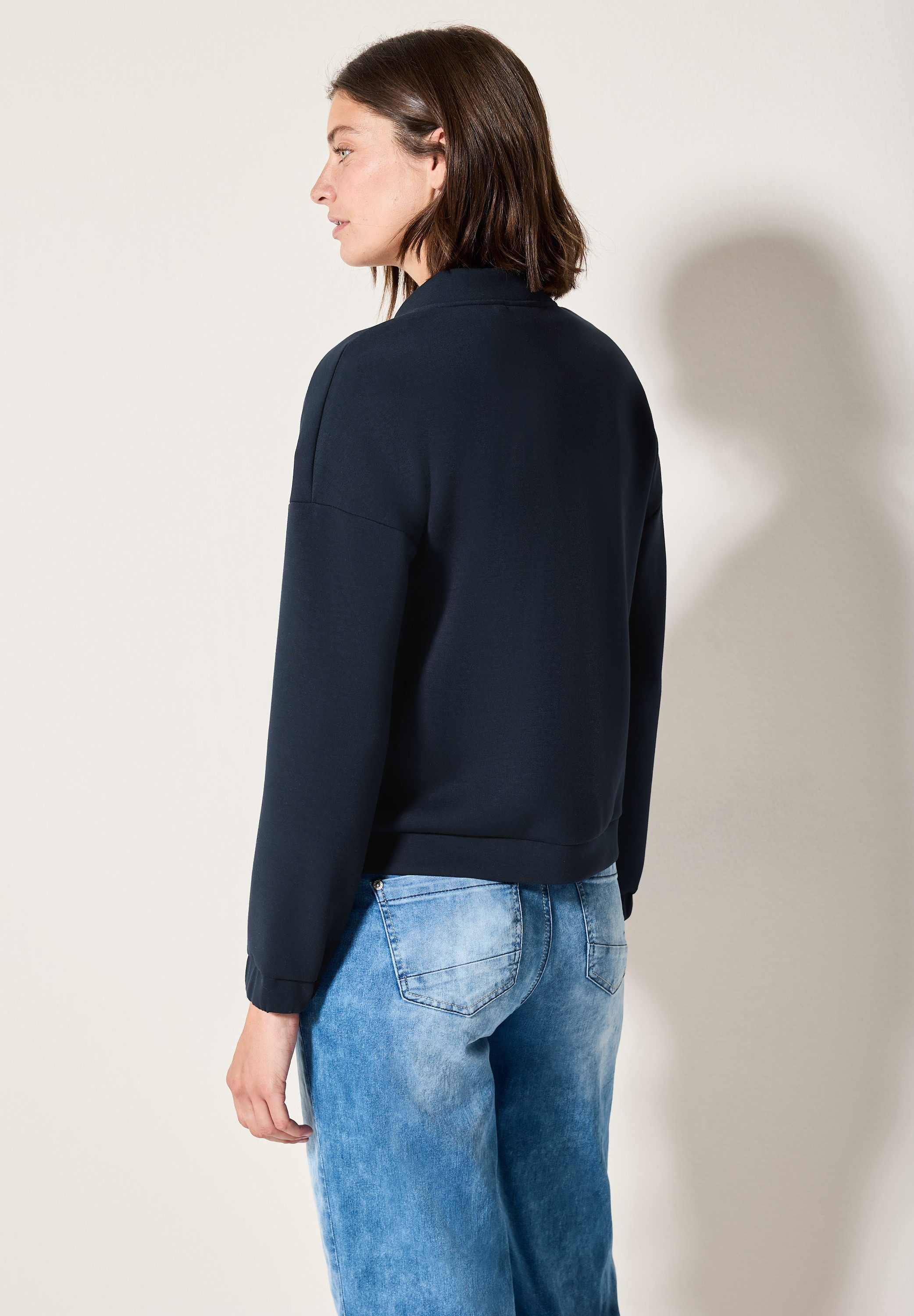 Cecil Blouson, ohne Kapuze, bestehend aus einem Materialmix günstig online kaufen