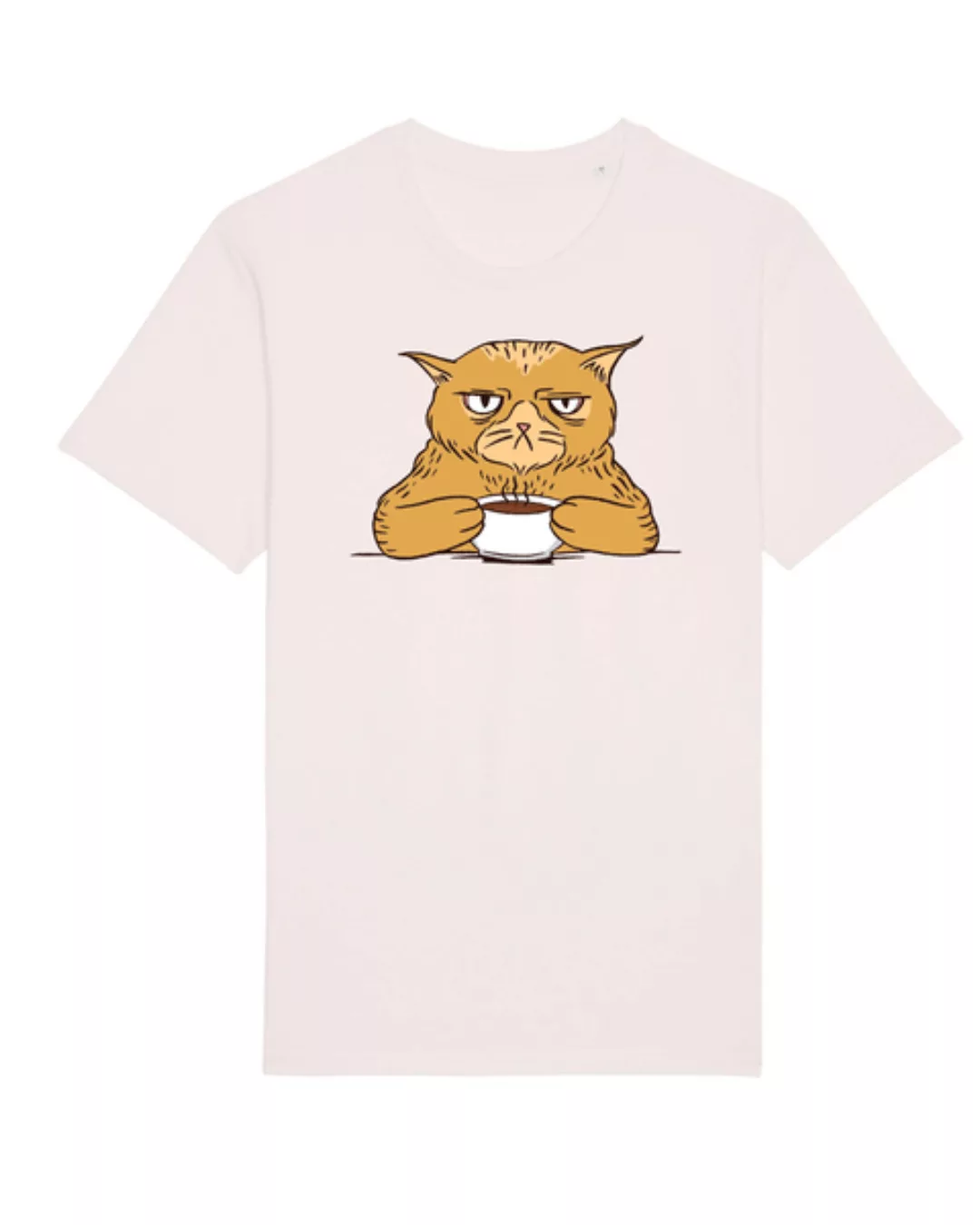 Crumpy Coffee Cat | T-shirt Unisex günstig online kaufen