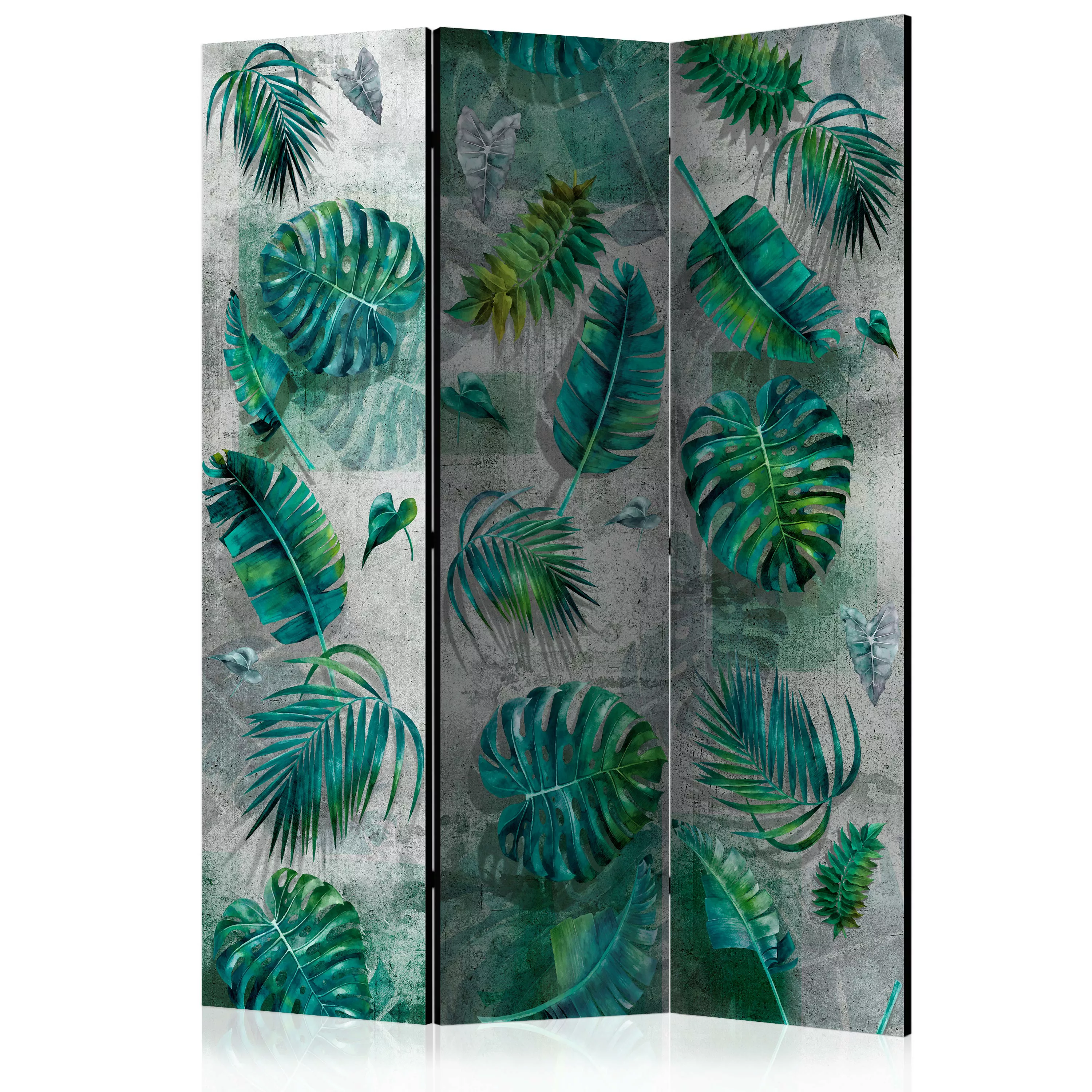 3-teiliges Paravent - Modernist Jungle [room Dividers] günstig online kaufen