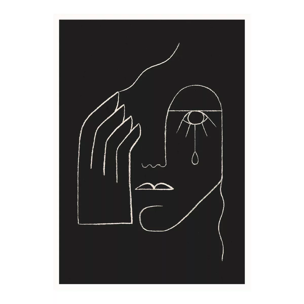 Single Tear Poster 50 x 70cm günstig online kaufen