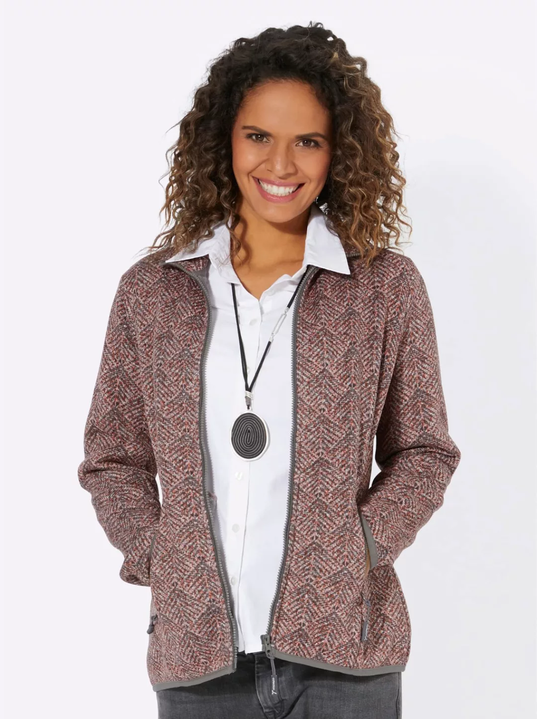 Casual Looks Fleecejacke günstig online kaufen