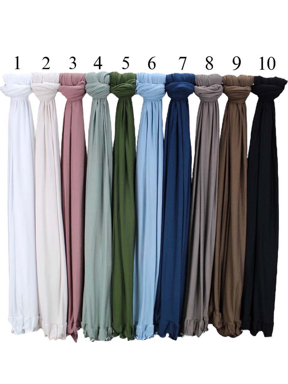 Aymasal Kopftuch Premium Jersey Hijab mit günstig online kaufen
