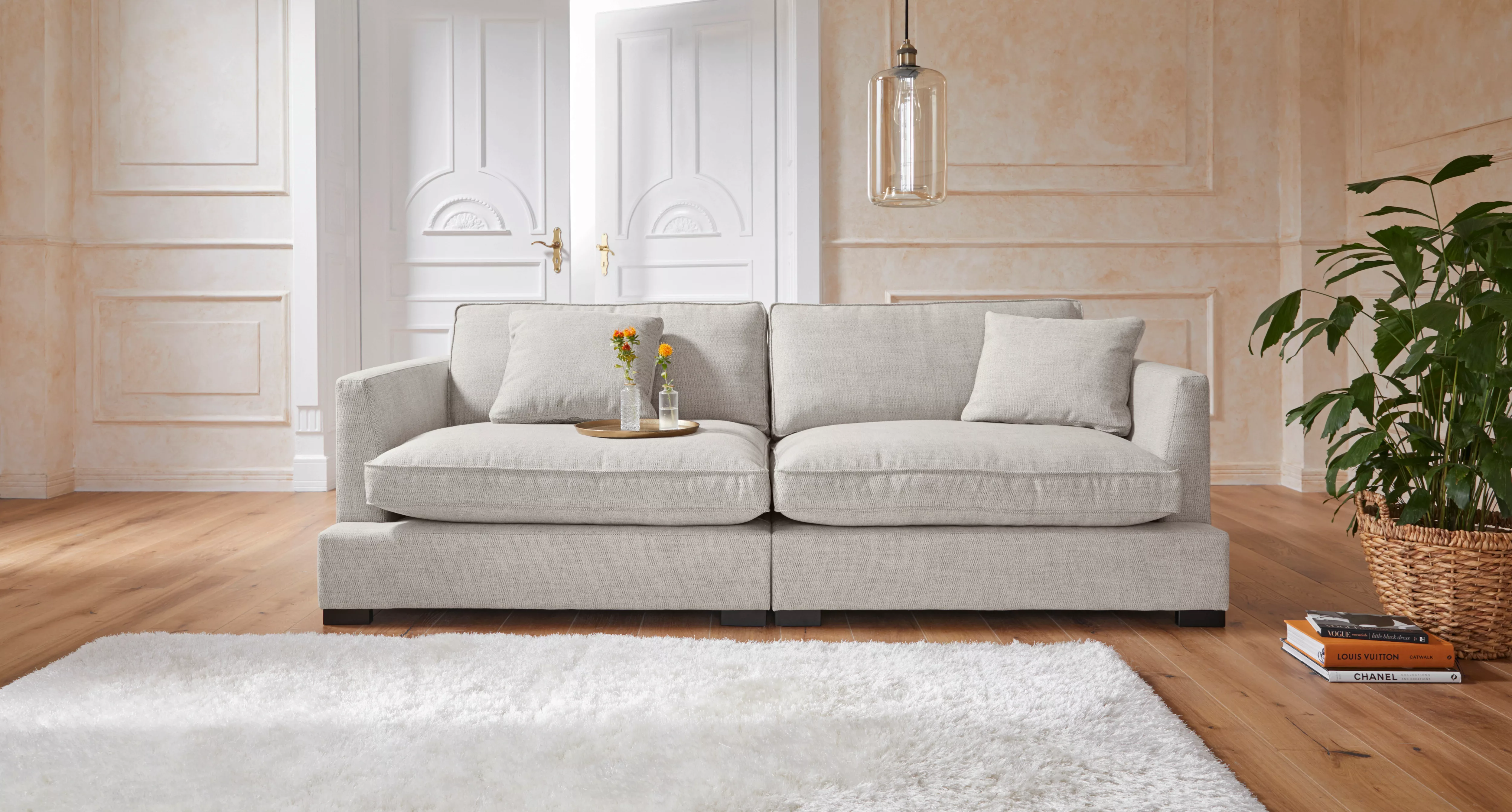 Guido Maria Kretschmer Home&Living 3-Sitzer "Annera", weicher Sitzkomfort, günstig online kaufen