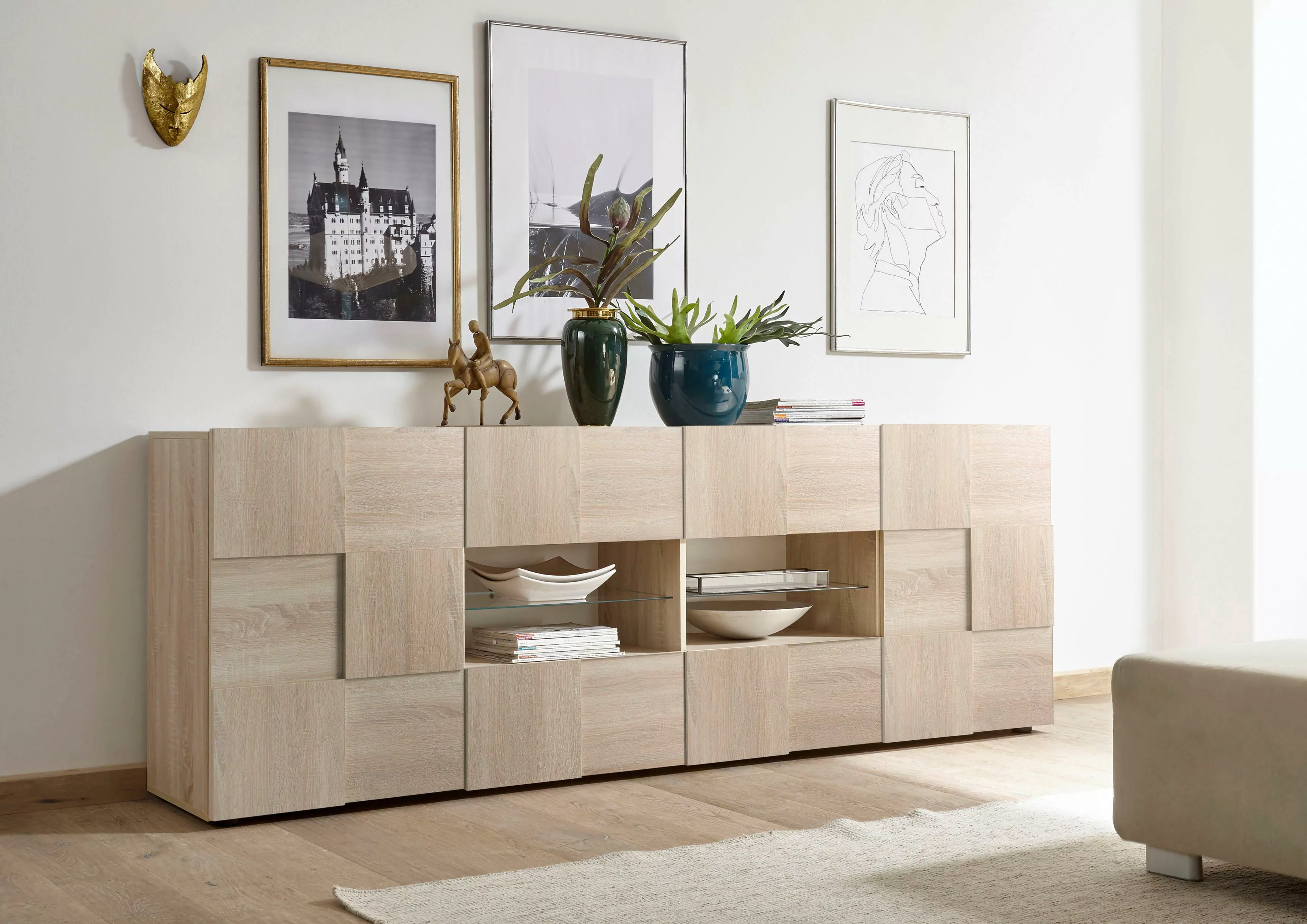 LC Sideboard "Dama", Breite 241 cm günstig online kaufen