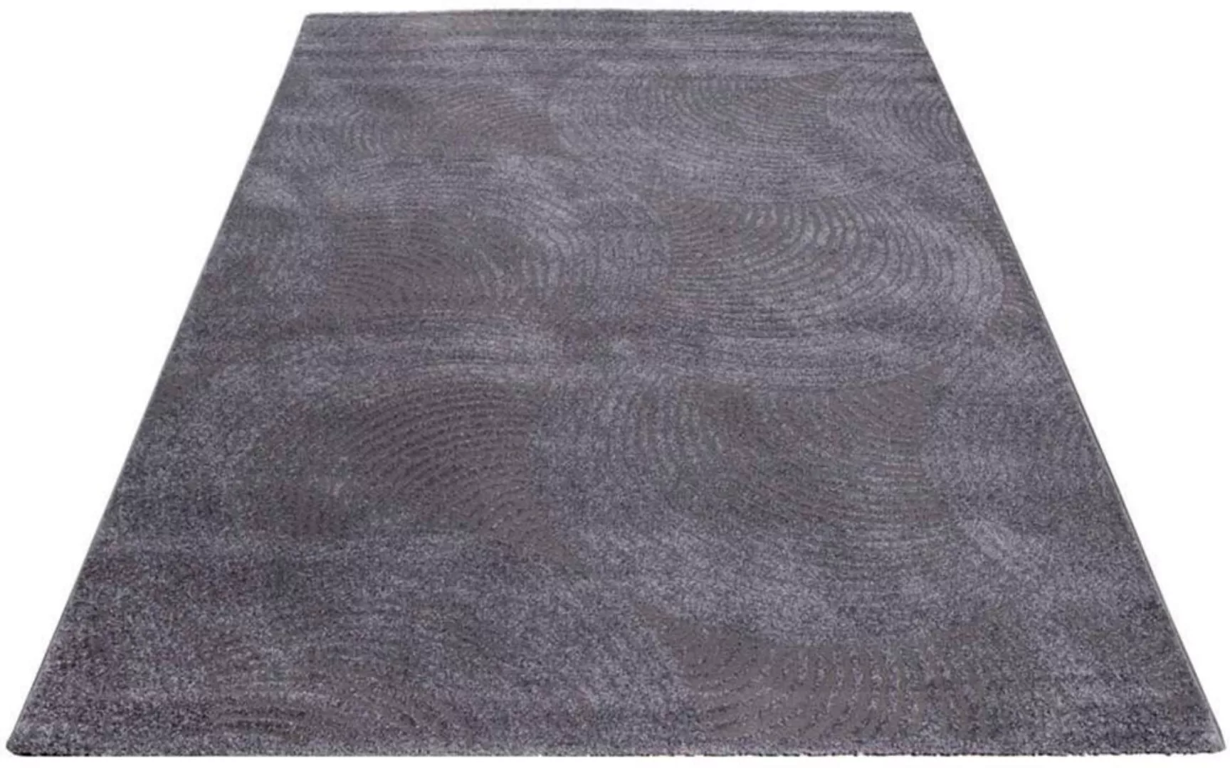 Carpet City Teppich »Friseé-Teppich FANCY 647«, rechteckig, 12 mm Höhe, Kur günstig online kaufen