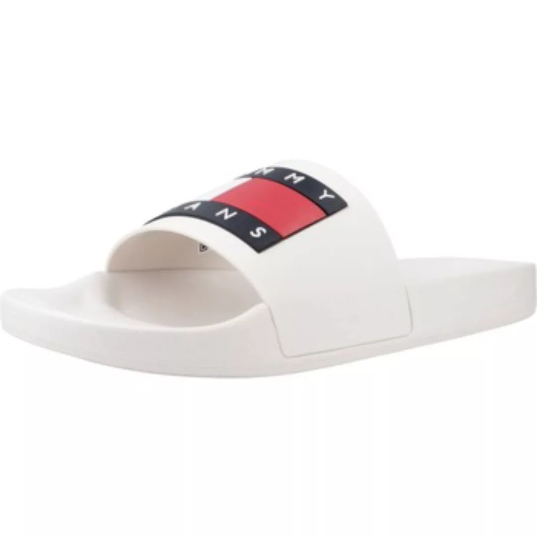 Tommy Jeans Badepantolette "TOMMY JEANS POOL SLIDE ESS", Sommerschuh, Pools günstig online kaufen