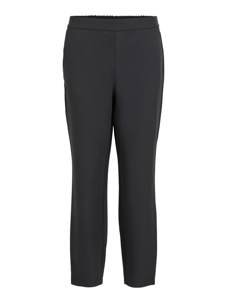 VILA Regular Waist – Hose Damen Schwarz günstig online kaufen