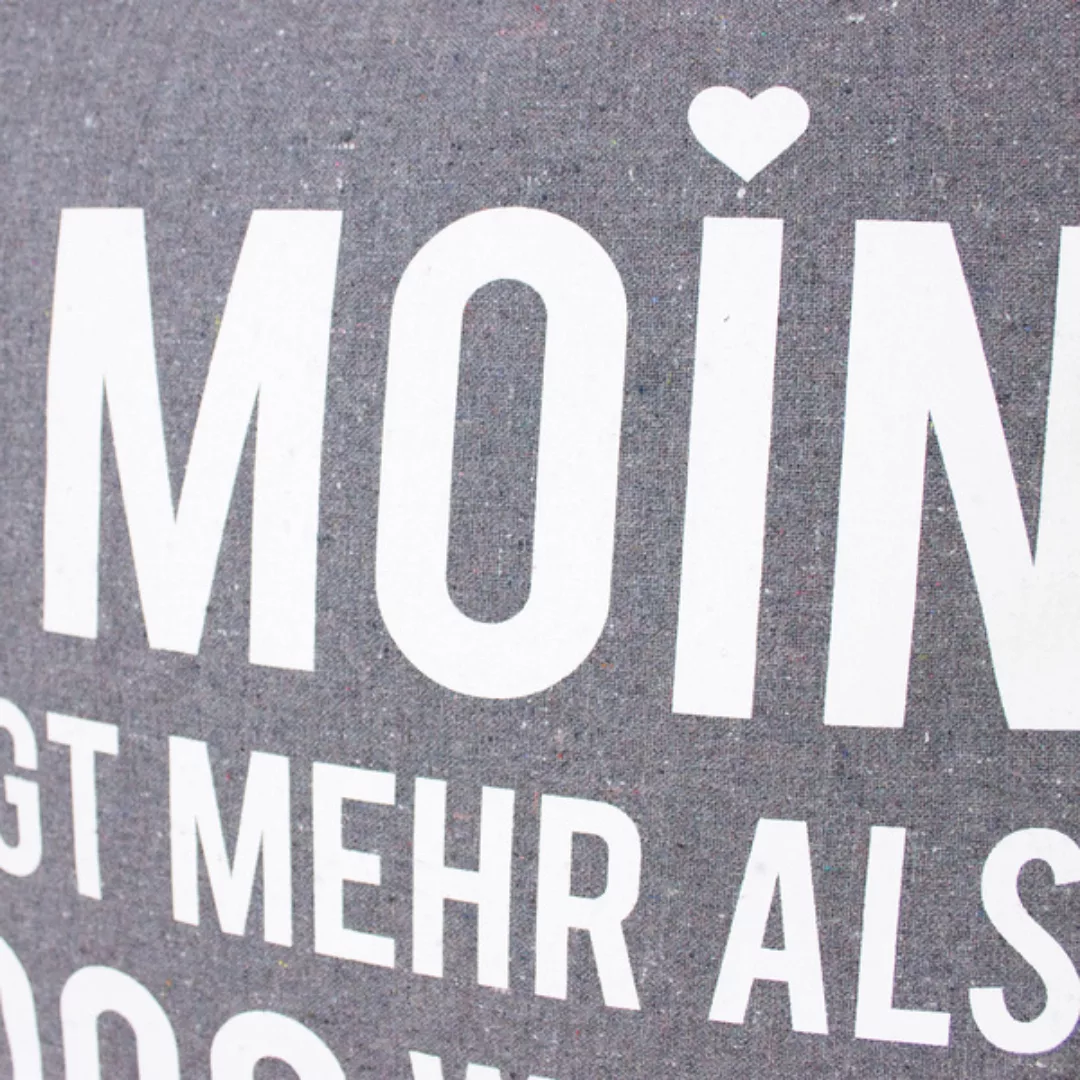 Kissenbezug "Ein Moin Sagt Mehr ..." günstig online kaufen