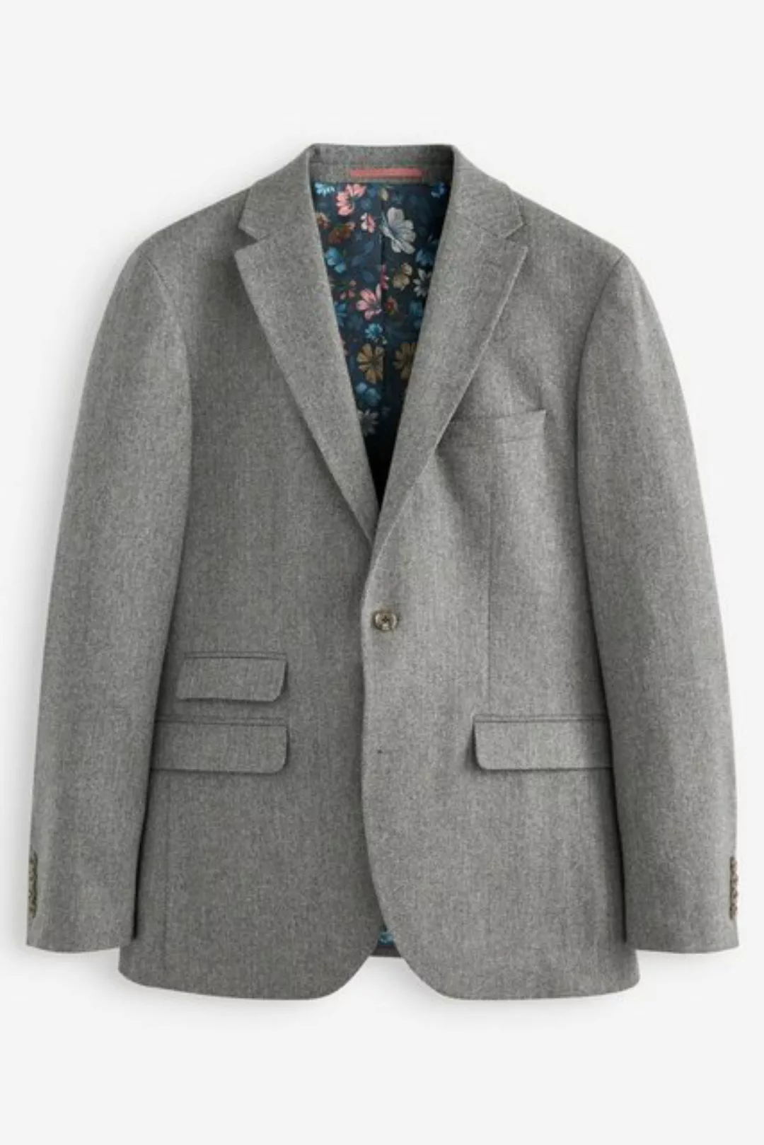 Next Baukastensakko Nova Fides Anzugjacke Wollmischung Tailored Fit (1-tlg) günstig online kaufen