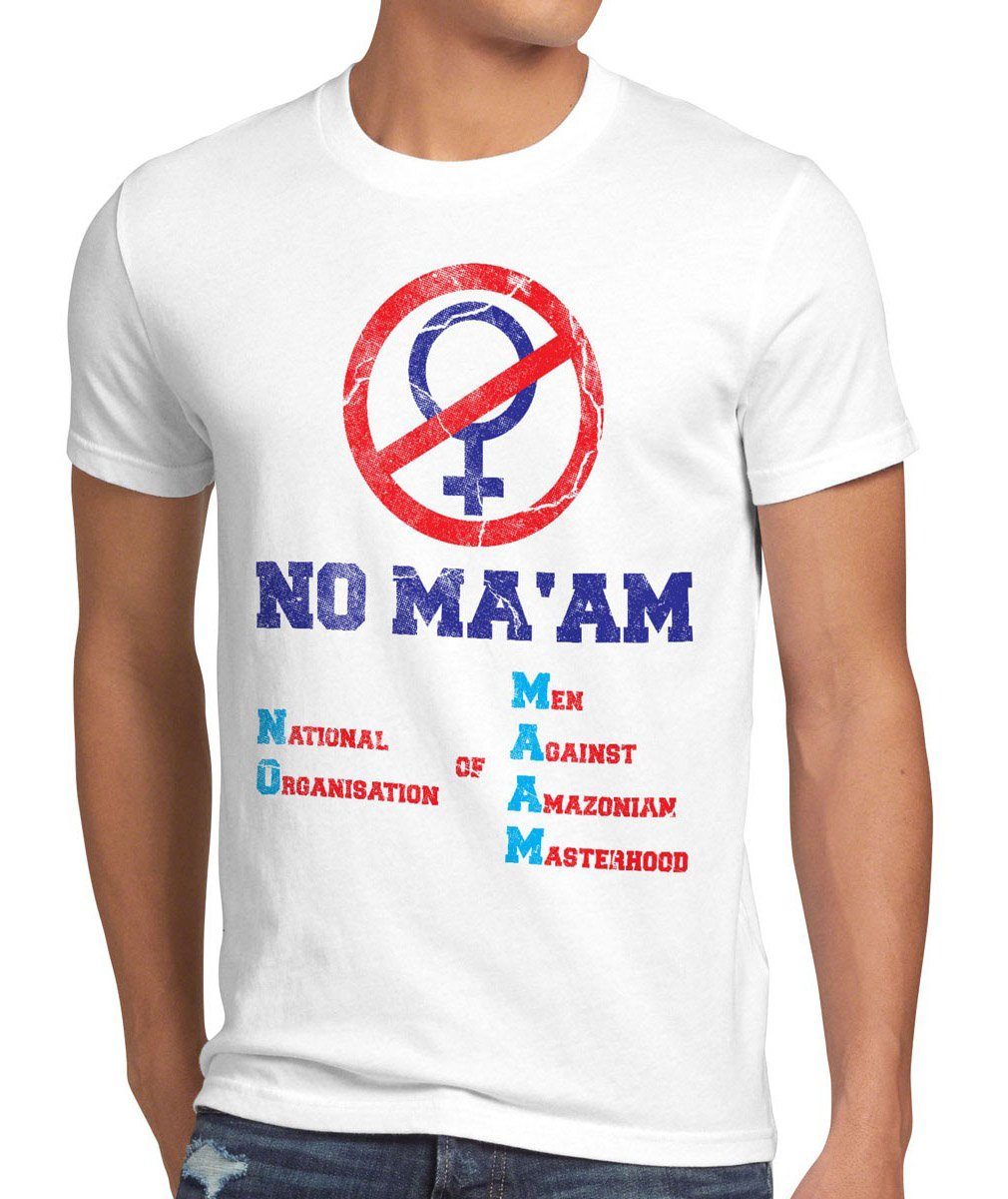 style3 T-Shirt Meisten Menschen rufen Namen günstig online kaufen
