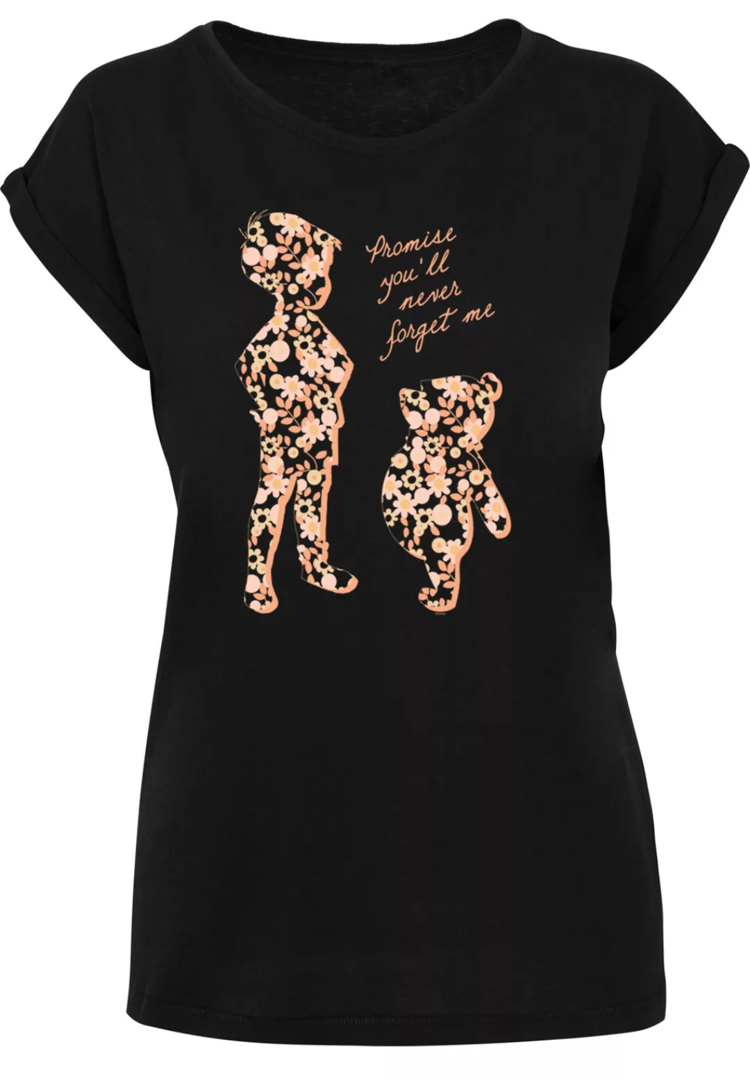 F4NT4STIC T-Shirt "Disney Winnie Puuh Der Bär Promise Never Forget", Print günstig online kaufen