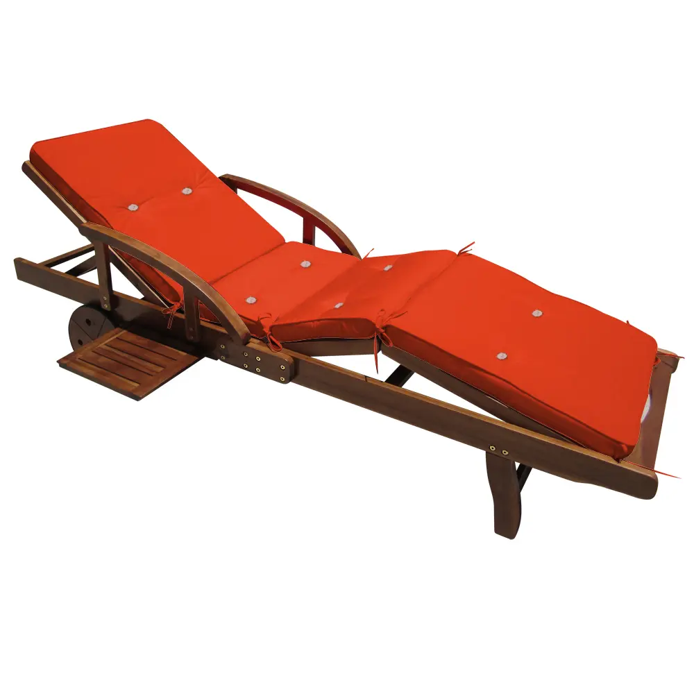 Auflage Sunlounger Orange 195x55x5cm günstig online kaufen