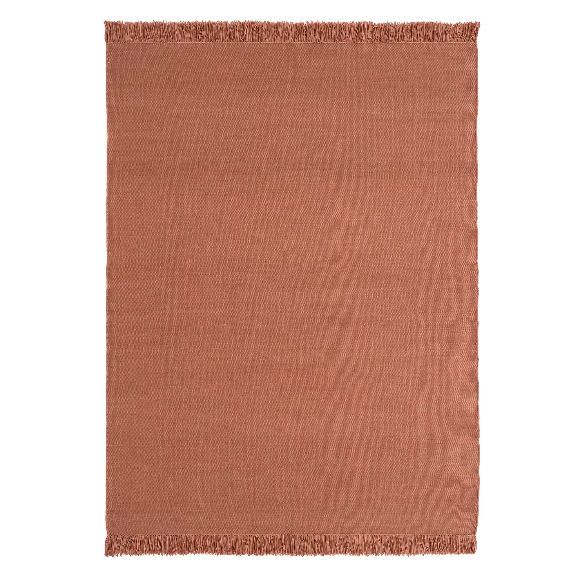 Nanimarquina - Colors Blush Teppich 170x240cm - rot/handgewebt/Ausführung D günstig online kaufen