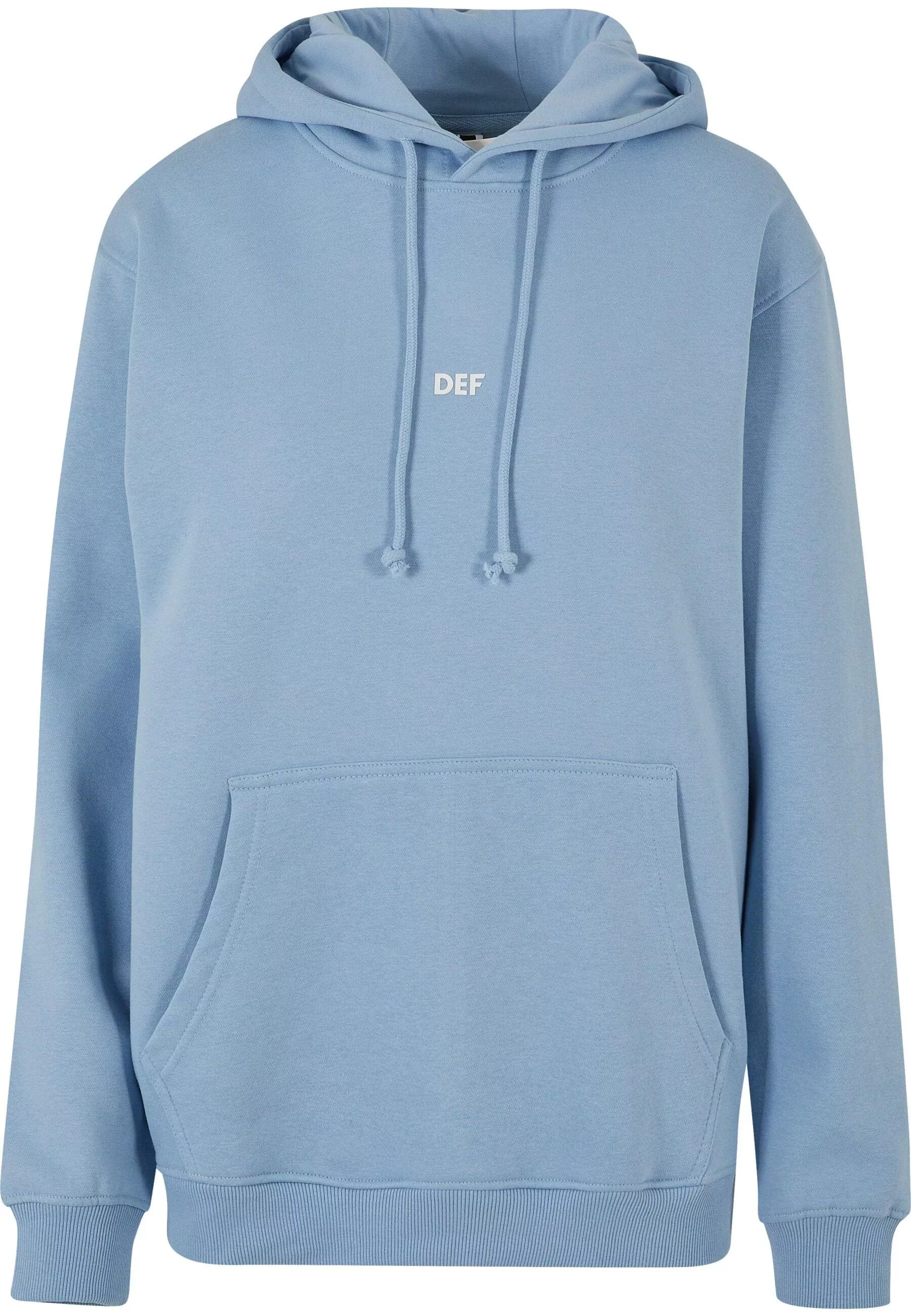 DEF Kapuzensweatshirt "DEF Herren DEF Oversized Hoody Light Blue" günstig online kaufen