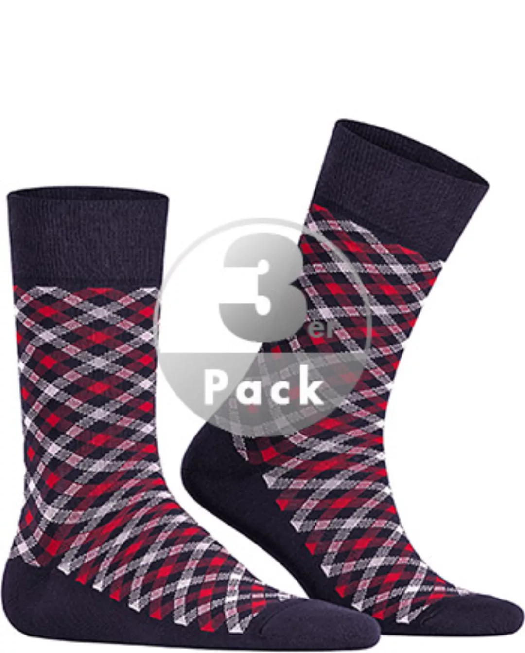 FALKE Smart Check Herren Socken, 39-42, Blau, Kariert, Baumwolle, 12487-641 günstig online kaufen