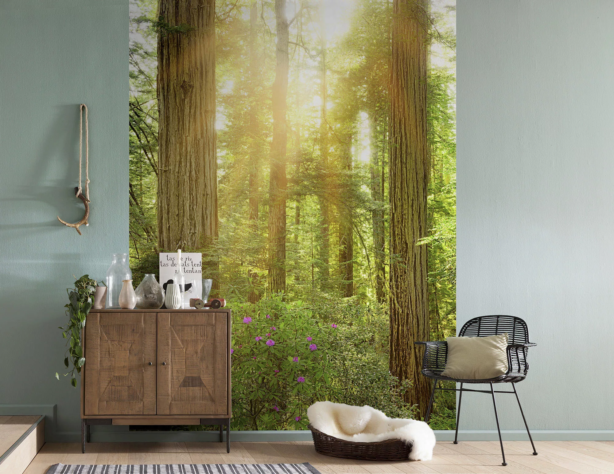 Komar Vliestapete »Redwood«, 200x260 cm (Breite x Höhe) günstig online kaufen