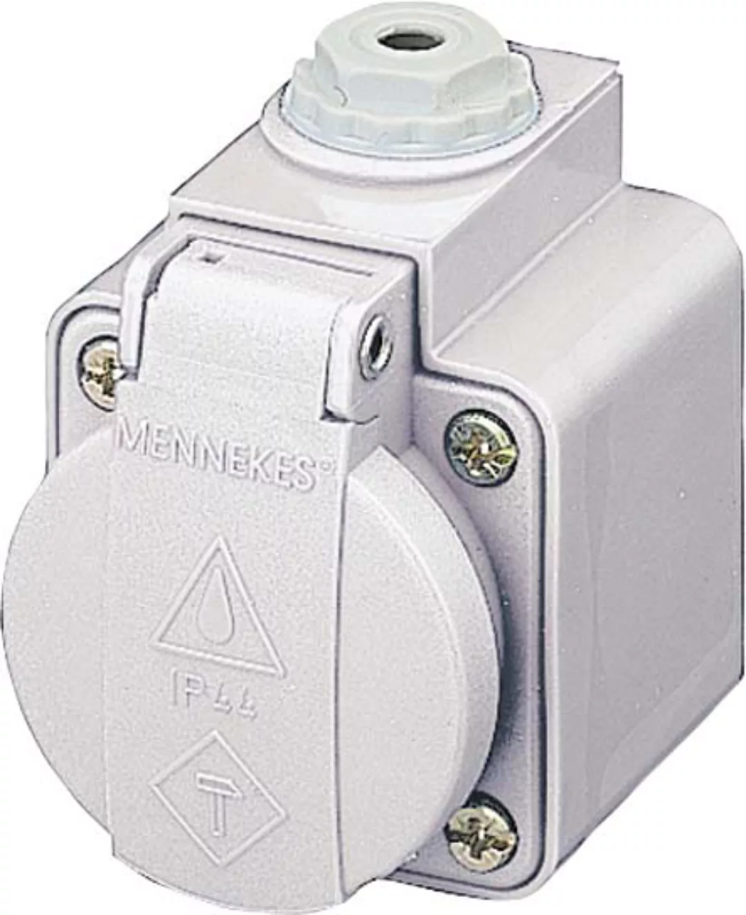 Mennekes Schuko-Aufbau-Steckdose 16A,2p+E,230V 10081 günstig online kaufen