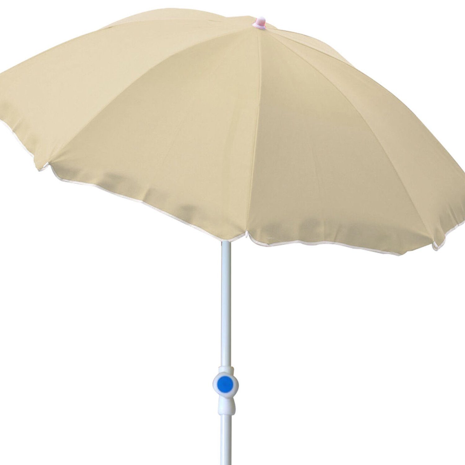 Mojawo Ampelschirm Sonnenschirm rund Ø2m beige günstig online kaufen