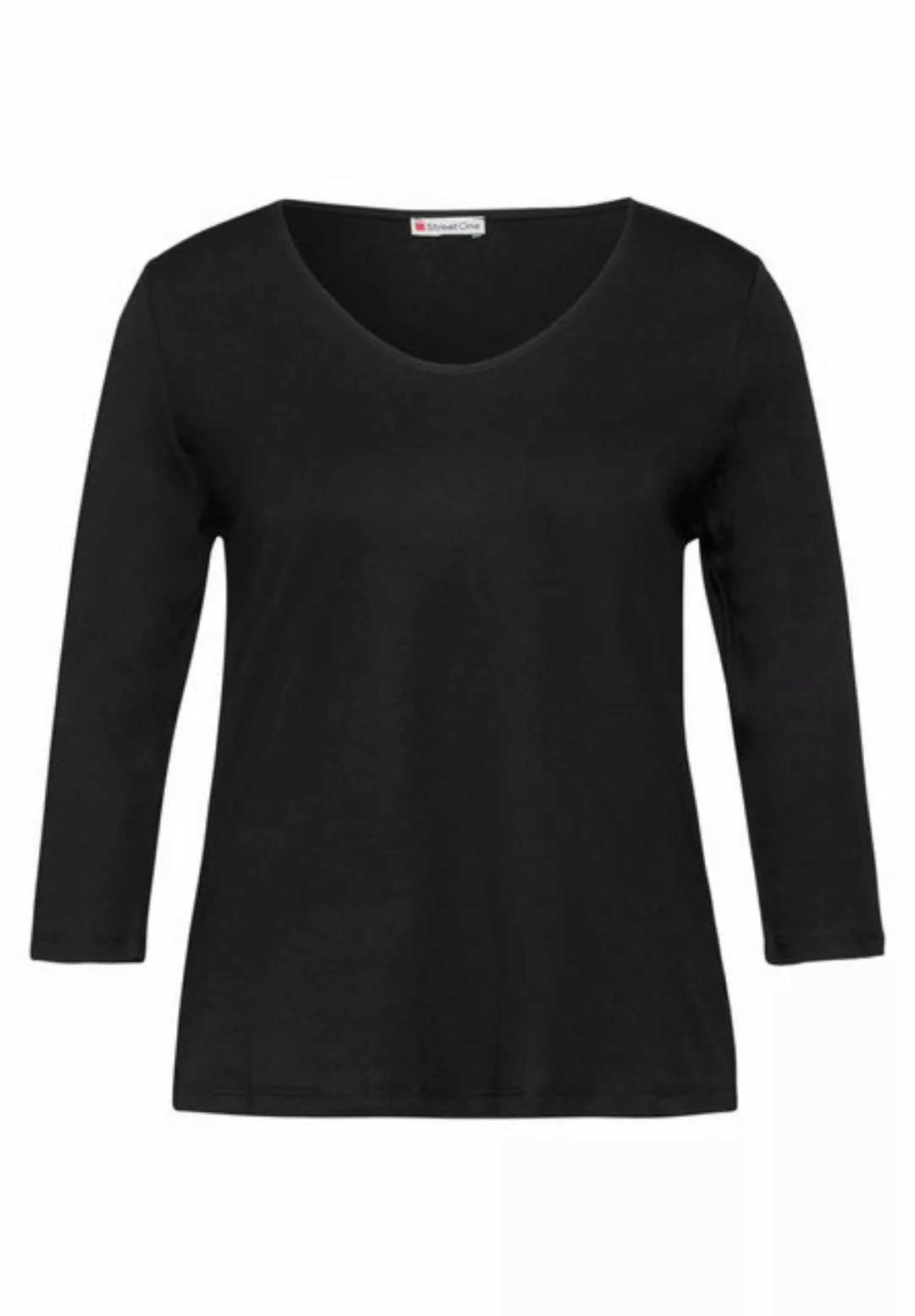 STREET ONE 3/4-Arm-Shirt, im soften Baumwoll-Mix günstig online kaufen