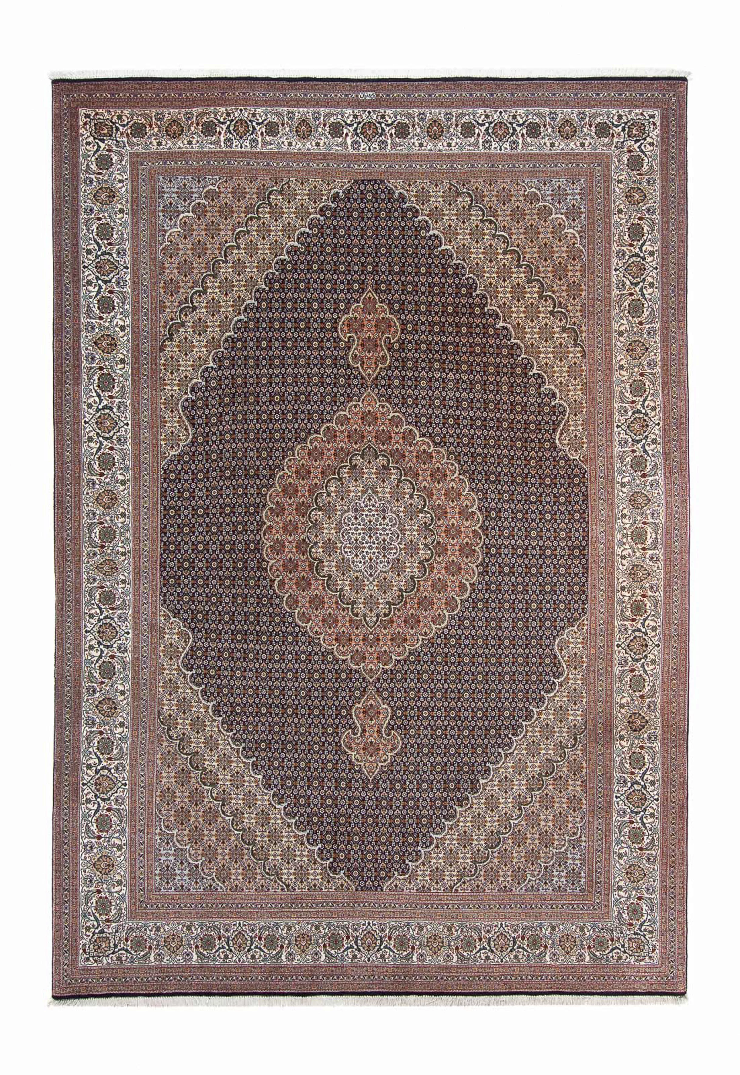morgenland Orientteppich »Perser - Täbriz - 295 x 206 cm - dunkelbraun«, re günstig online kaufen