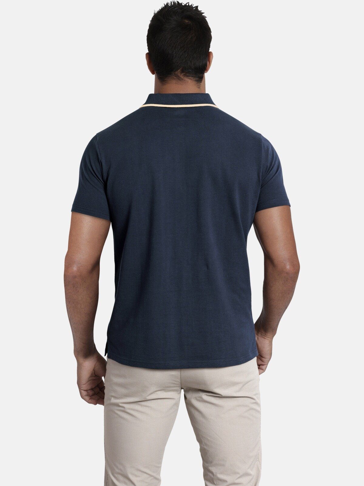 Jan Vanderstorm Poloshirt JOHAR mit Kontrastdetails günstig online kaufen