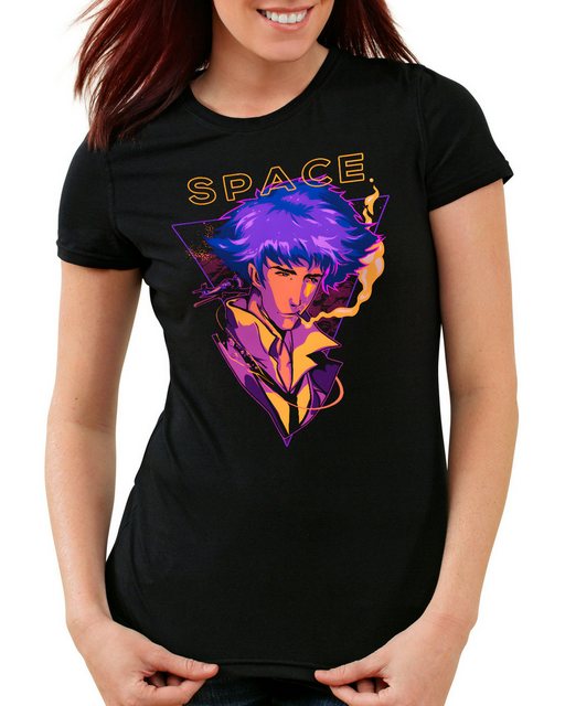 style3 T-Shirt Spike in Space anime manga swordfish cowboy bebop günstig online kaufen