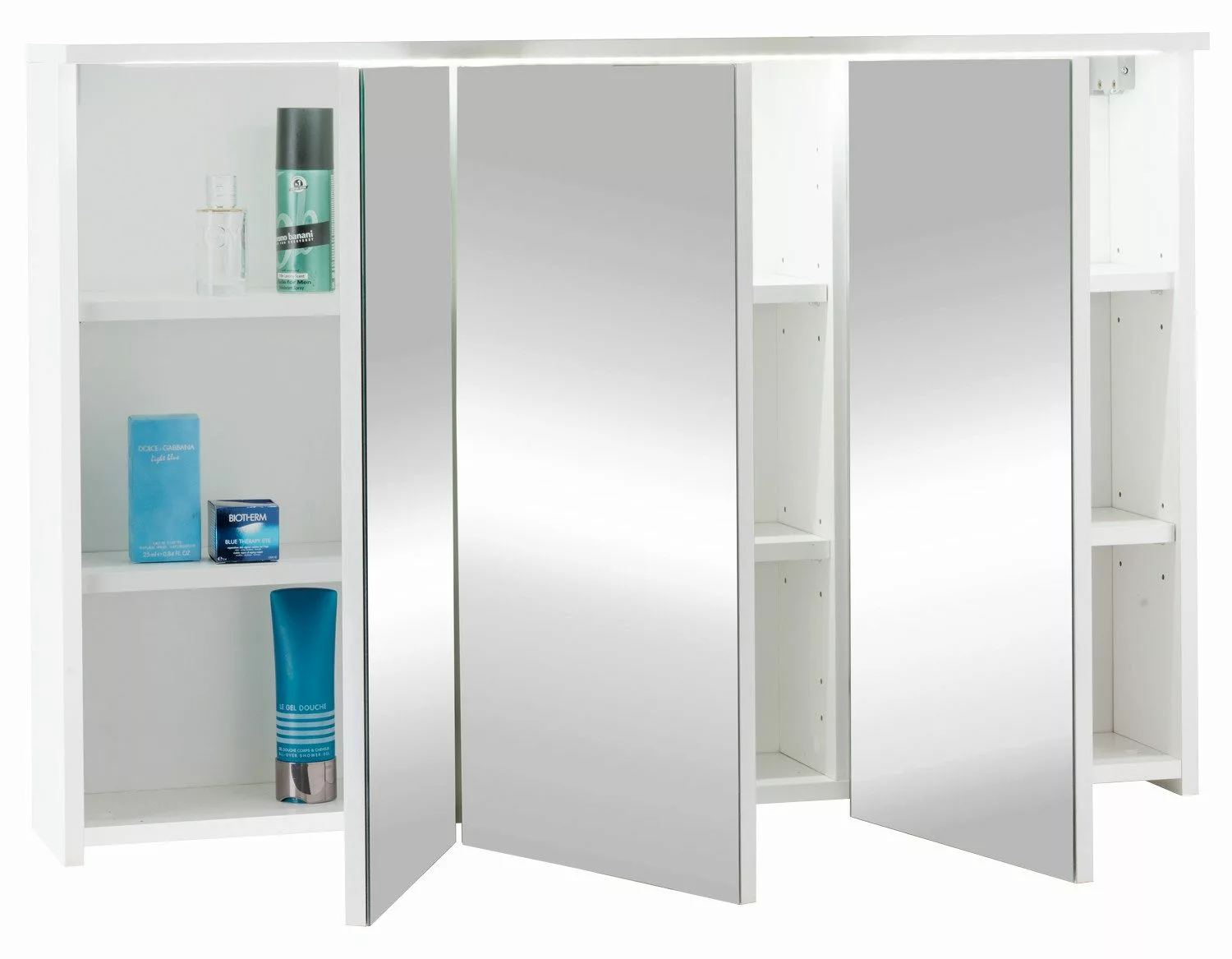 Badezimmerspiegelschrank TWO, B 100 cm, mit günstig online kaufen