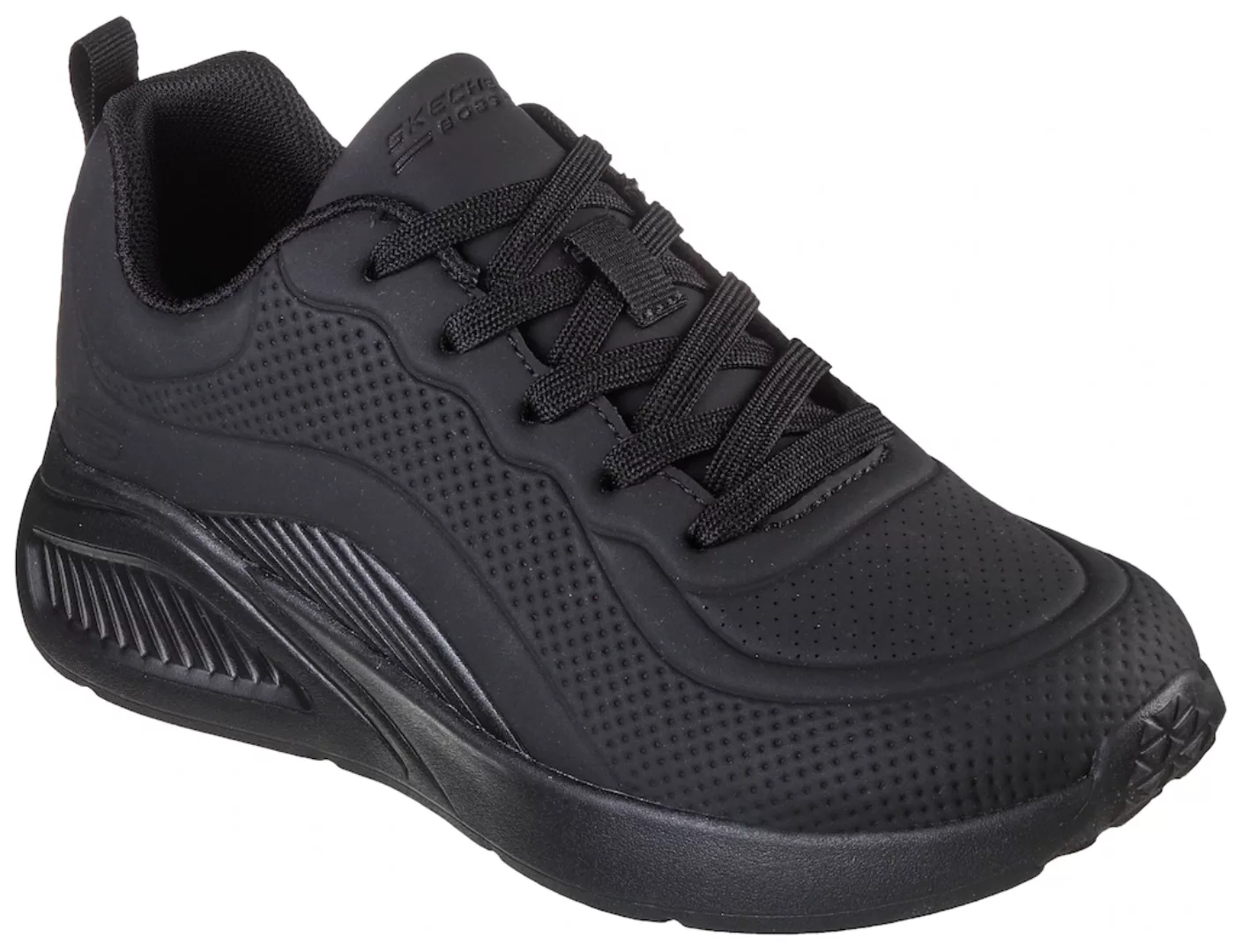 skechers Turnschuhe Damen schwarz Pelle Sintetico günstig online kaufen