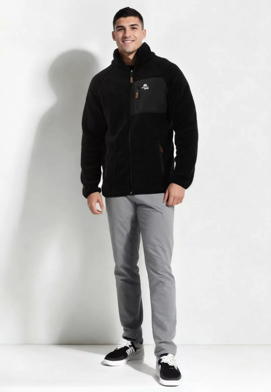 Arctic Seven Fleecejacke ASAdvenio Aus hochwertigem Sherpa-Fleece günstig online kaufen