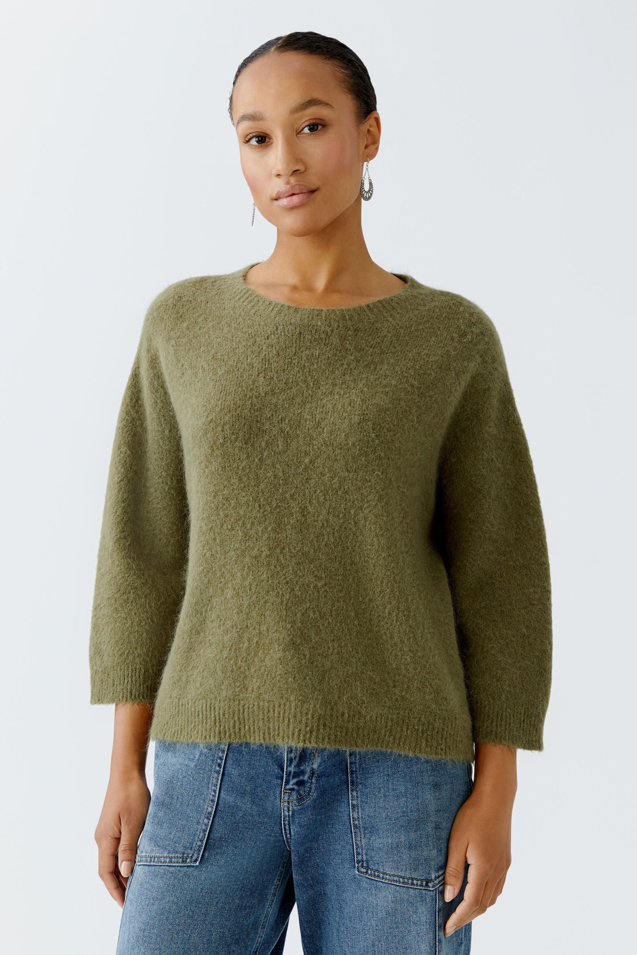 Oui Rundhalspullover Pullover günstig online kaufen