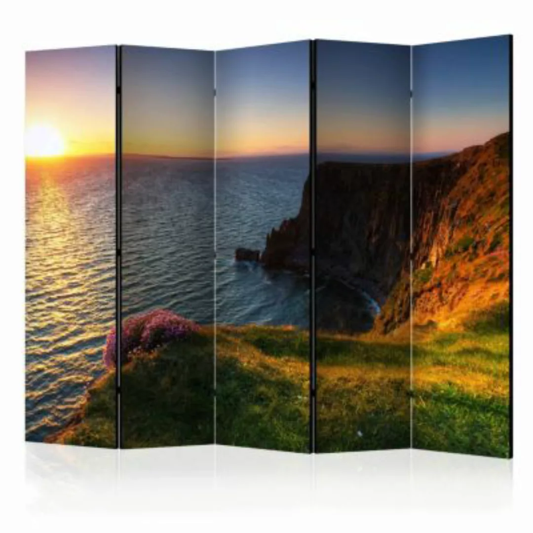 artgeist Paravent Sunset: Cliffs of Moher, Ireland II [Room Dividers] mehrf günstig online kaufen