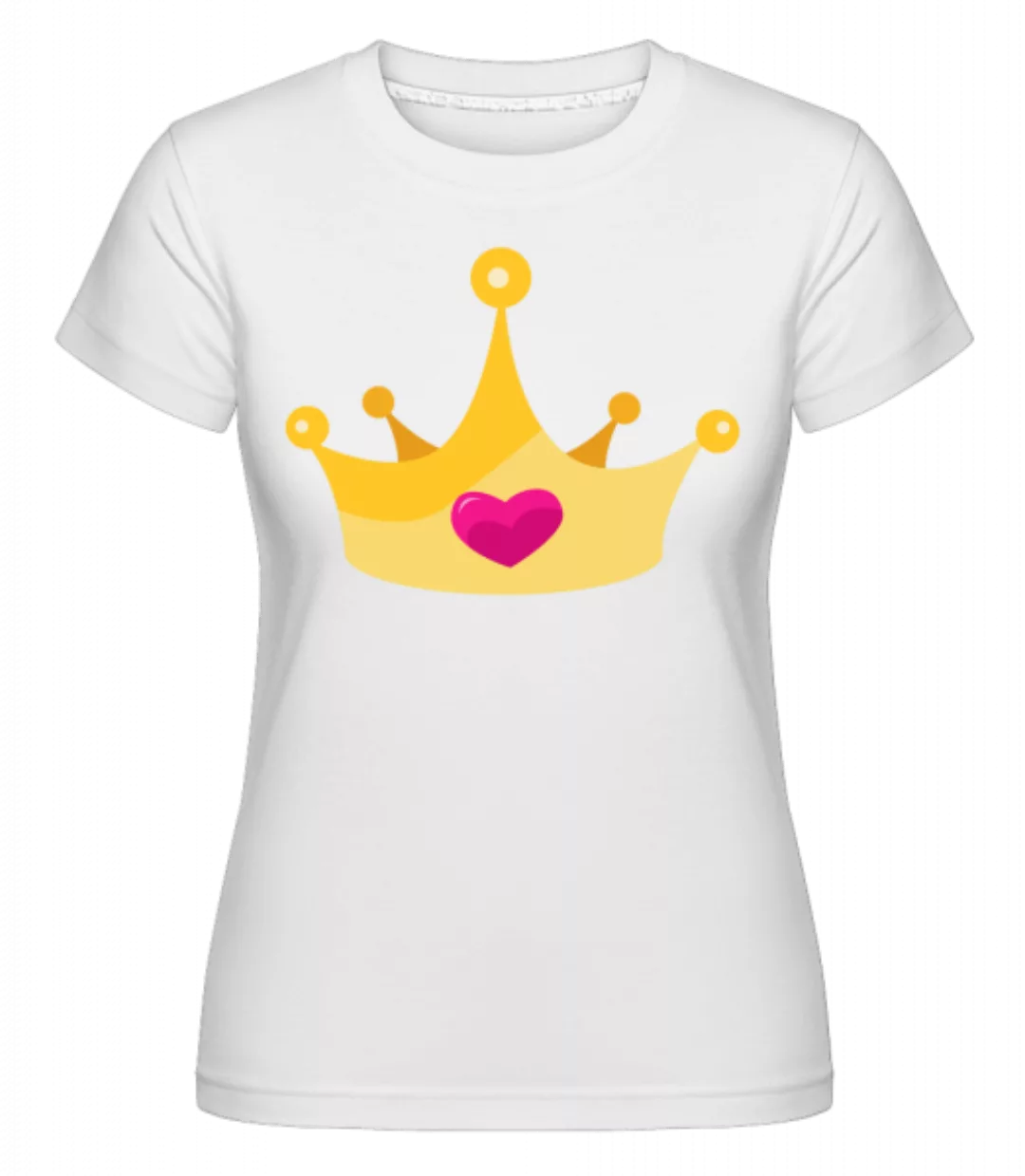 Princess Crown Yellow · Shirtinator Frauen T-Shirt günstig online kaufen