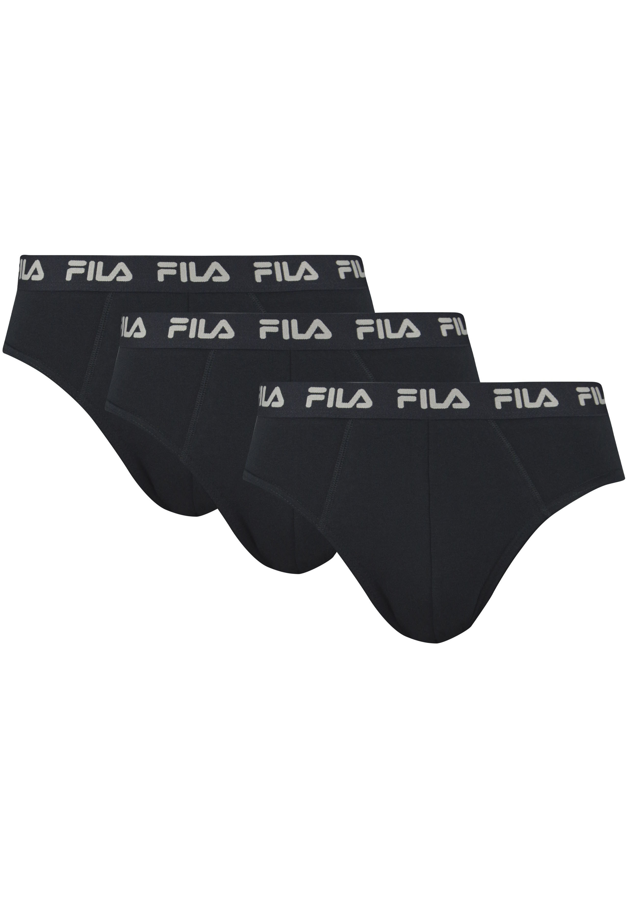 Fila Slip "MAN BRIEF", (3er Pack), elastischer Logobund günstig online kaufen