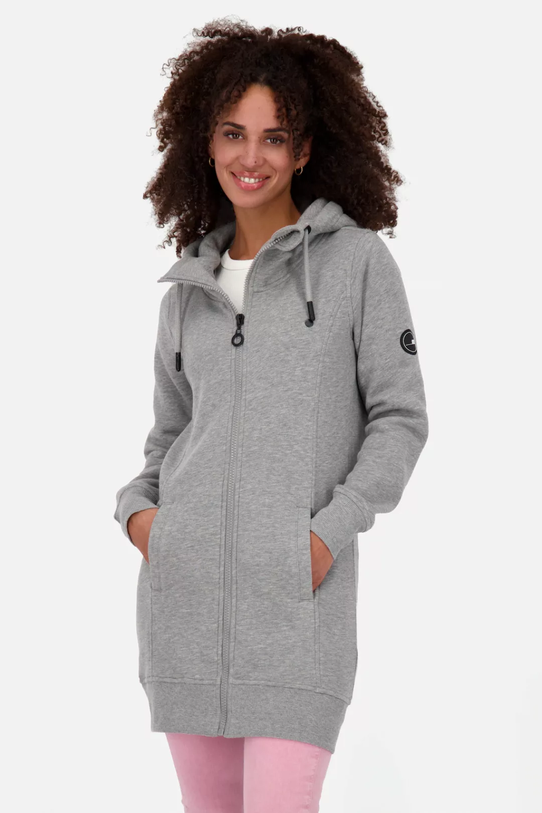 Alife & Kickin Kapuzensweatjacke "JasnaAK A Hooded Sweat Jacket Damen" günstig online kaufen