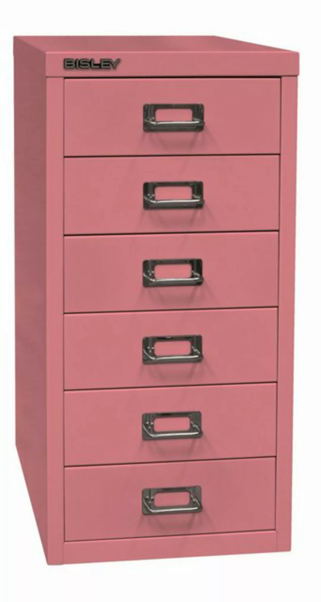 Bisley Aktenschrank MultiDrawer Schubladenschrank in Pink - Maße: H 59 x B günstig online kaufen