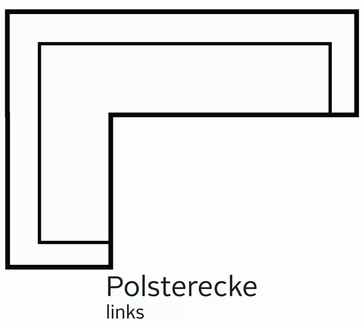 sit&more Ecksofa "Bellevue L-Form", wahlweise mit Bettfunktion günstig online kaufen